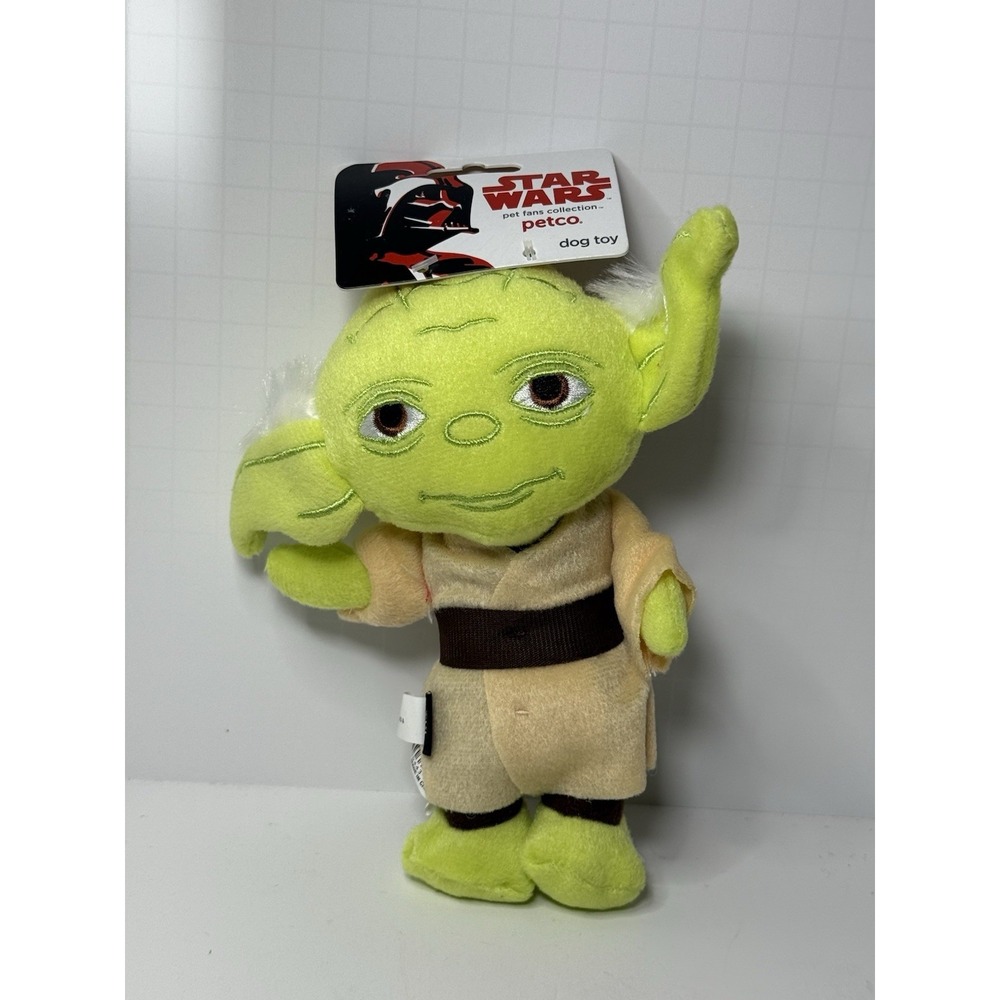 NWT 7" Petco Star Wars Master Today Dog Toy Discontinued Plushie